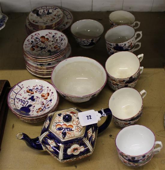 Welsh Gaudy teaset(-)